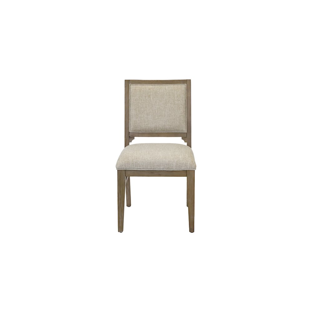 Bluff Point Two Wood Modern Kitchen Dining Table Chairs, Brown
