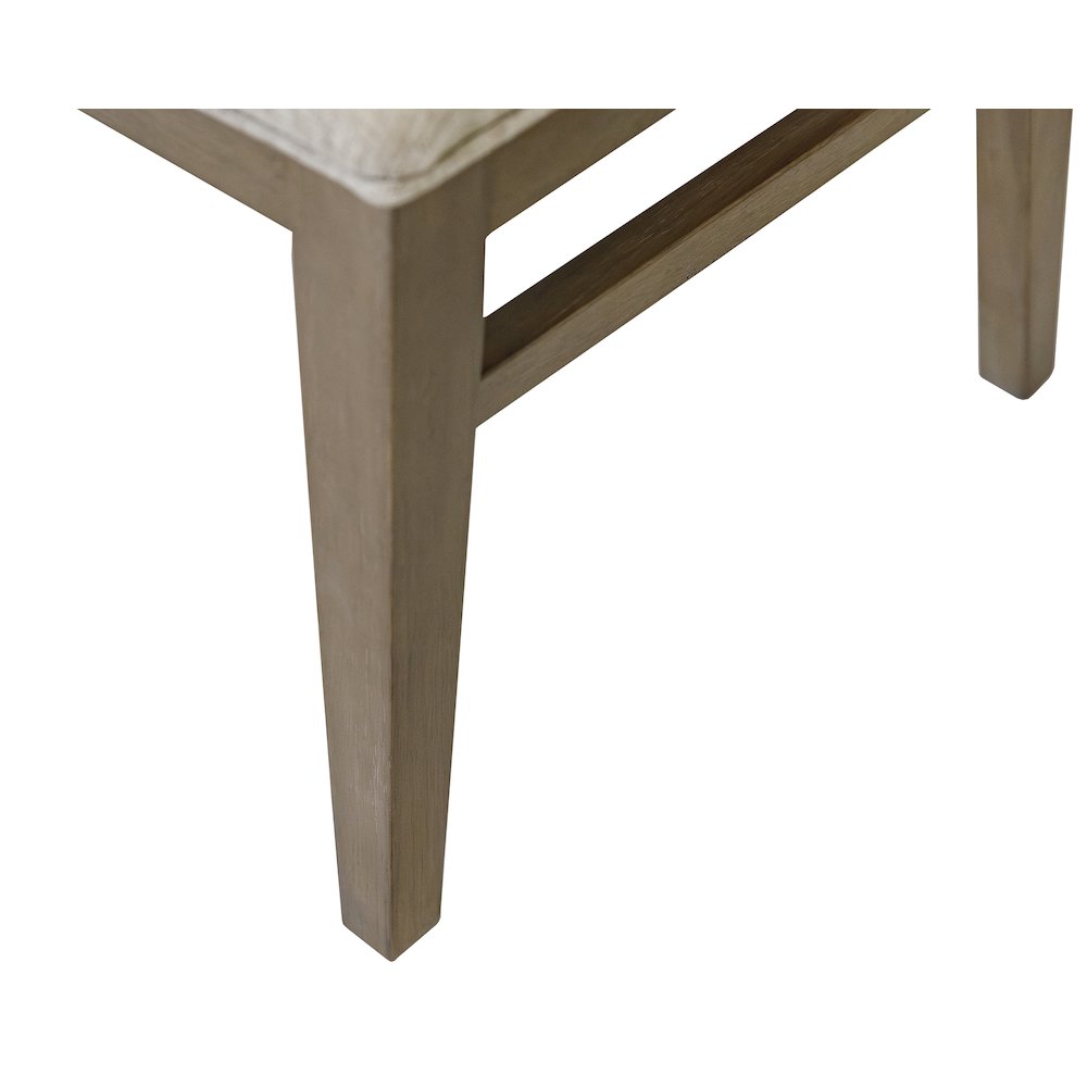 Bluff Point Two Wood Modern Kitchen Dining Table Chairs, Brown