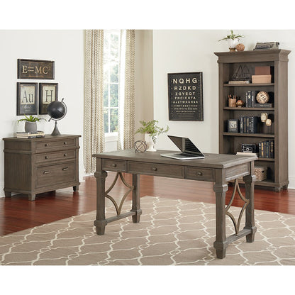 Carson Wood Lateral File, Storage File Drawer, Gray