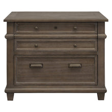 Carson Wood Lateral File, Storage File Drawer, Gray