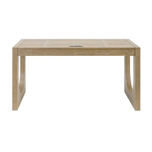 Canyon Drive Modern Wood Office Writing Desk, Light Brown