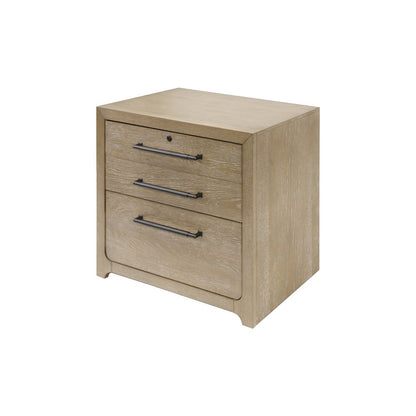 Canyon Drive Modern Wood Lateral File, Light Brown