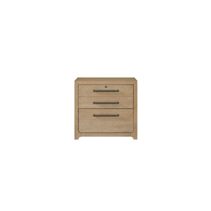 Canyon Drive Modern Wood Lateral File, Light Brown