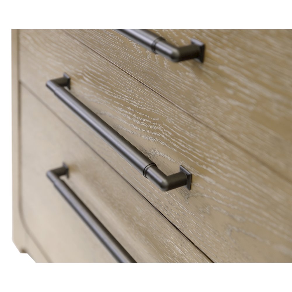 Canyon Drive Modern Wood Lateral File, Light Brown