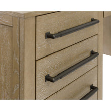 Canyon Drive Wood L-Shape Pedestal Desk with RHF Open Return
