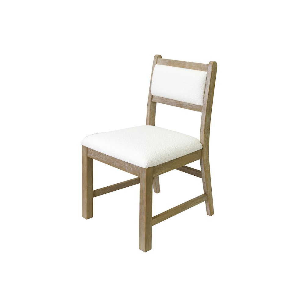 Canyon Drive Two Wood Modern Kitchen Table Chairs, Light Brown