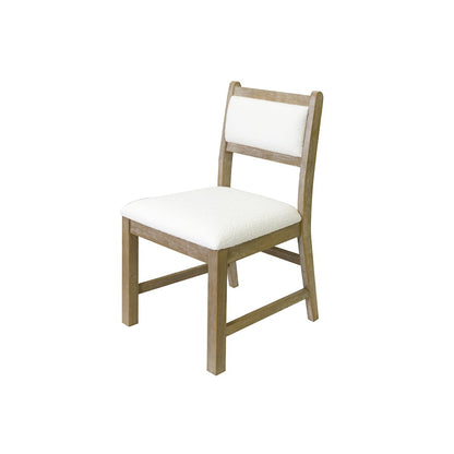 Canyon Drive Two Wood Modern Kitchen Table Chairs, Light Brown