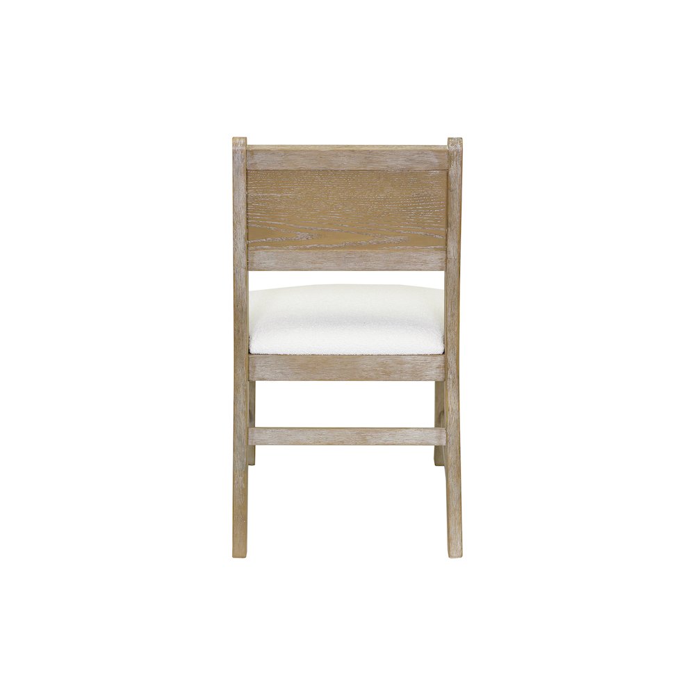 Canyon Drive Two Wood Modern Kitchen Table Chairs, Light Brown