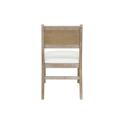 Canyon Drive Two Wood Modern Kitchen Table Chairs, Light Brown