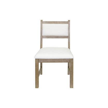 Canyon Drive Two Wood Modern Kitchen Table Chairs, Light Brown