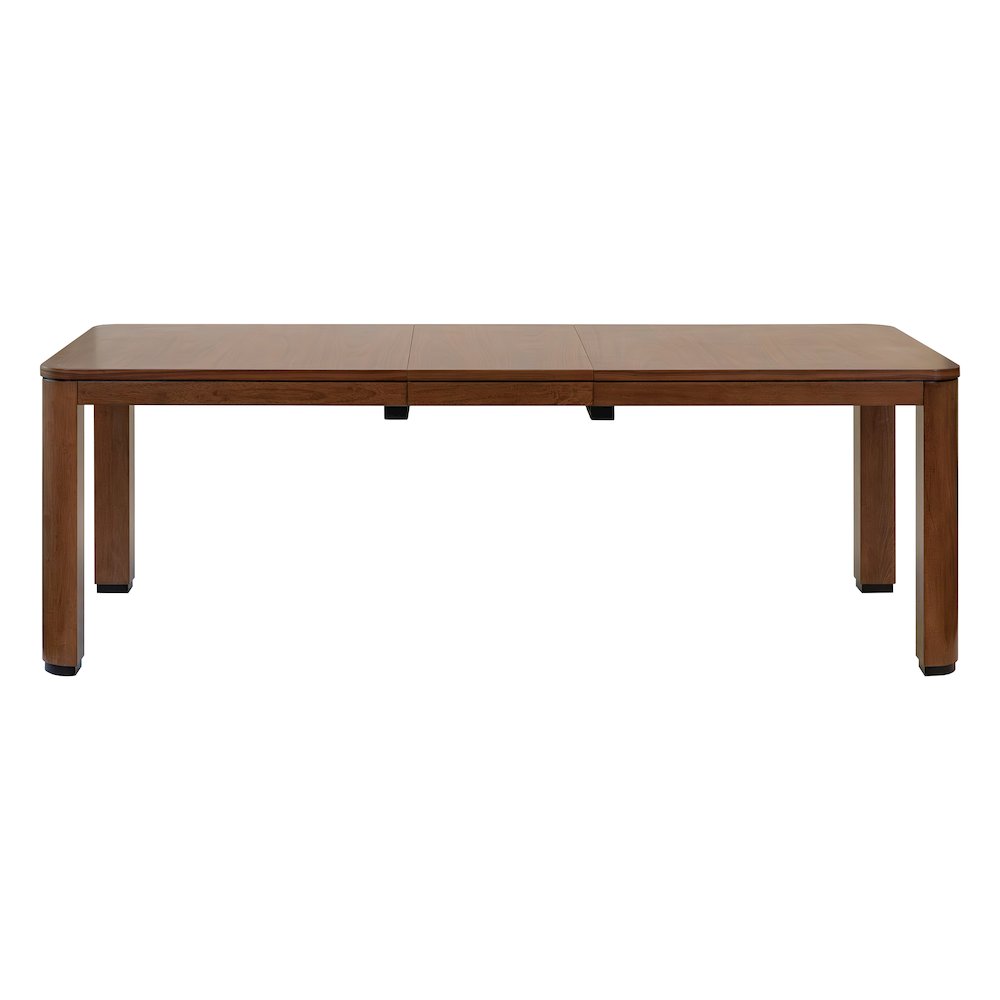 Mid-Century Modern Wood Kitchen Dining Table, Brown