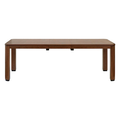 Mid-Century Modern Wood Kitchen Dining Table, Brown