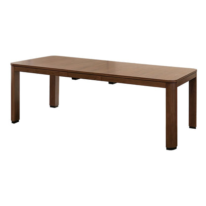 Mid-Century Modern Wood Kitchen Dining Table, Brown