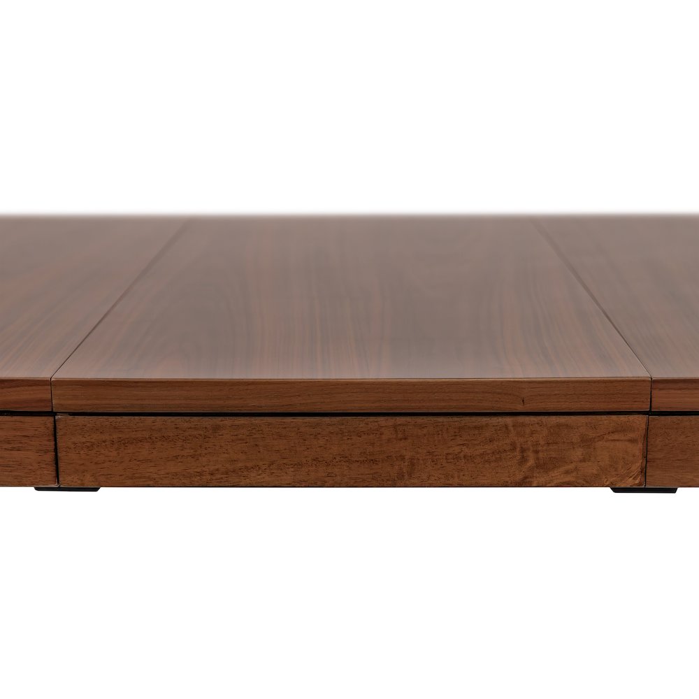 Mid-Century Modern Wood Kitchen Dining Table, Brown