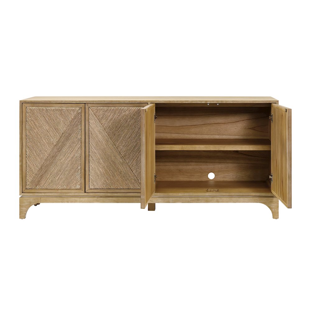 Cypress Coastal Style 70" TV Console