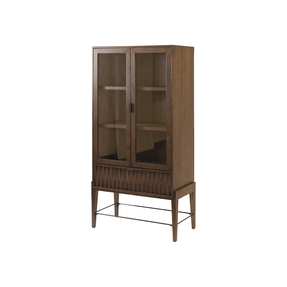 Delray Glass Door Bookcase/ Display