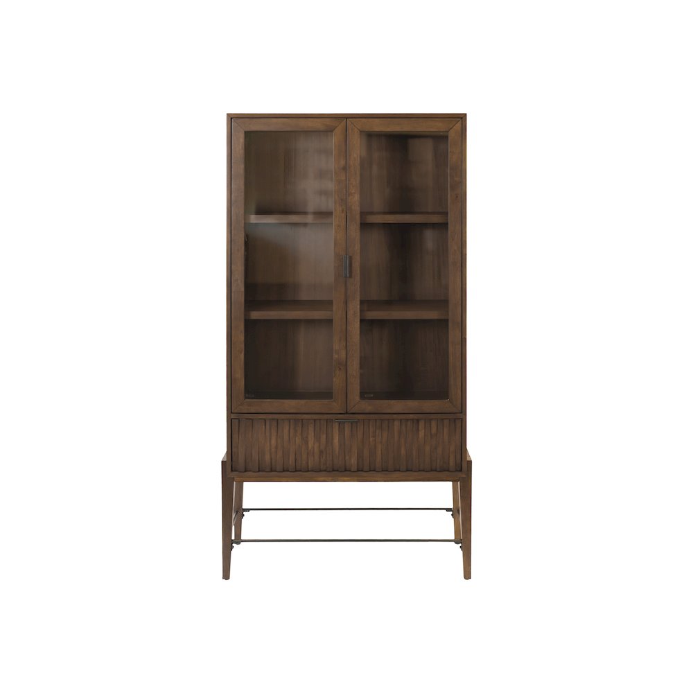 Delray Glass Door Bookcase/ Display