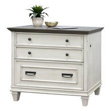 Hartford Wood Lateral File With Locking Legal/Letter File Drawer