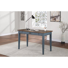 Fairmont Farmhouse Wood Writing Desk, Blue