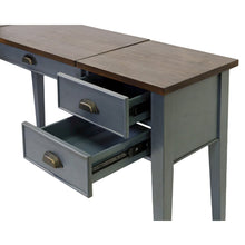 Fairmont Wood Half-Pedestal Writing Desk and Return