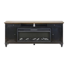 Palisades 67" Fireplace Console, Fully Assembled, Gray