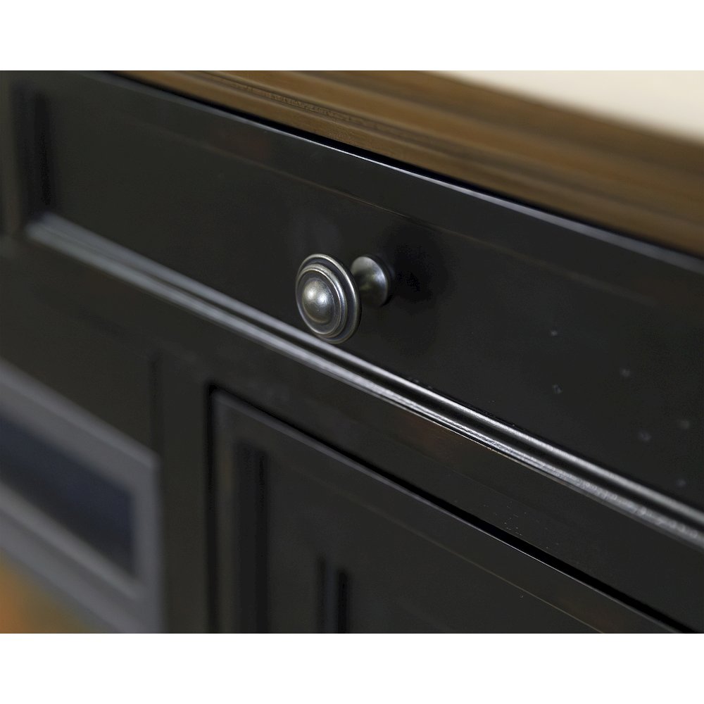 Palisades 67" Fireplace Console, Fully Assembled, Gray