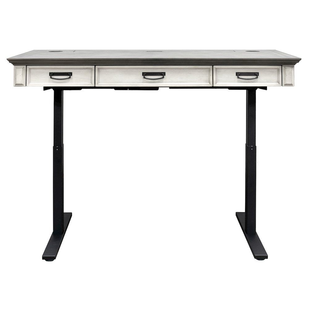 Hartford Wood Writing Desk, White