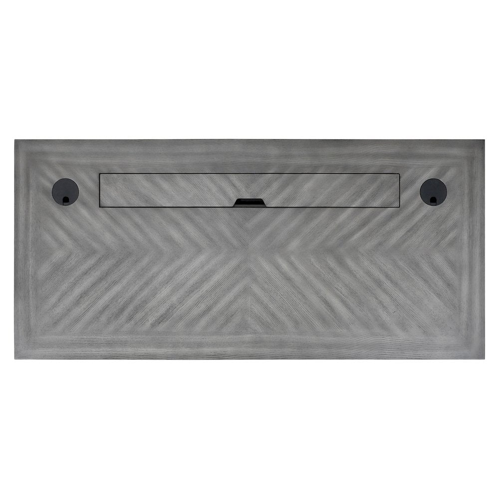 Hartford Wood Writing Desk, White
