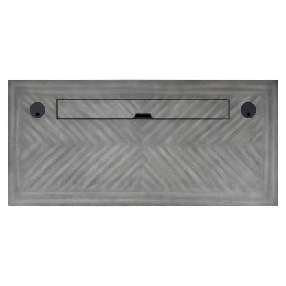 Hartford Wood Writing Desk, White