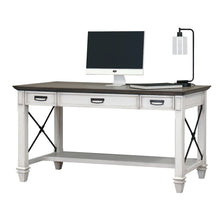 Hartford Wood Writing Desk, White