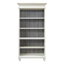 Hartford Open Wood Bookcase, White