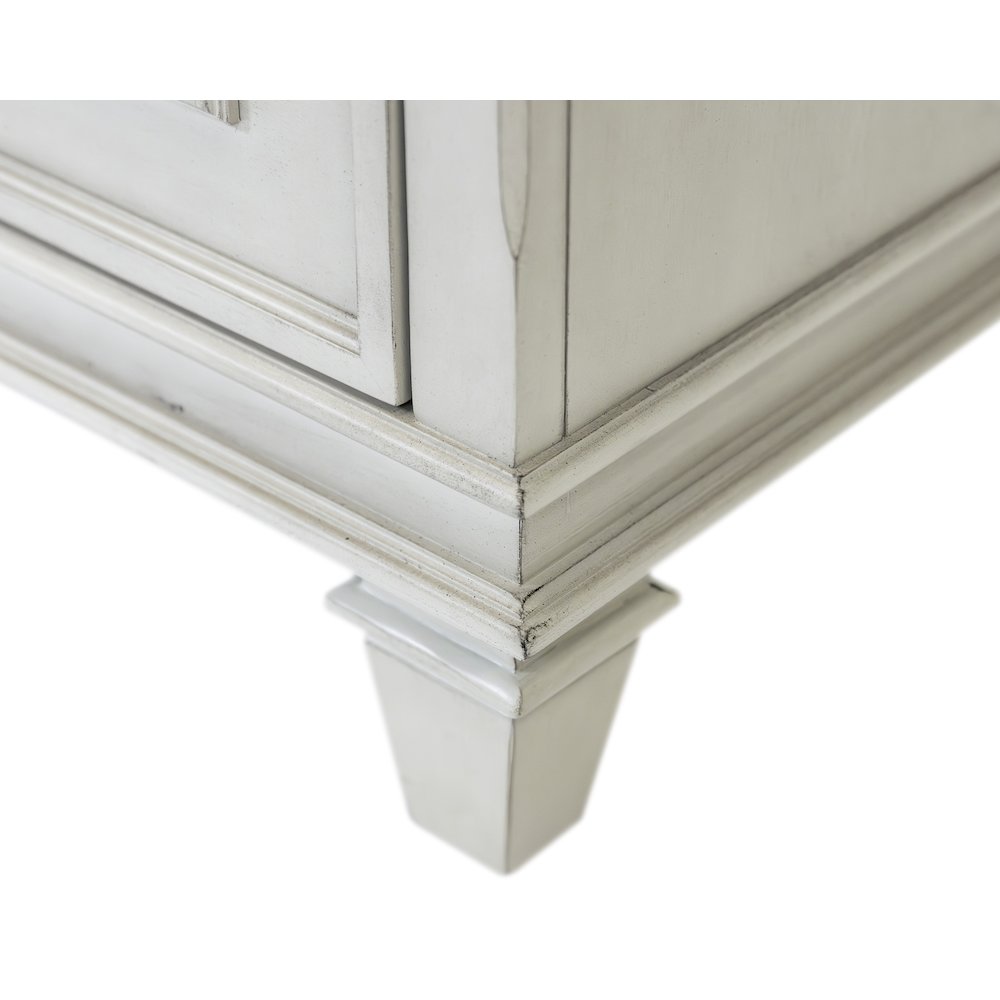 Hartford Wood Drop-Lid Secretary Desk, Fully Assembled, White