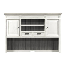 Hartford Wood Hutch With Doors, White
