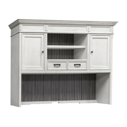 Hartford Wood Hutch With Doors, White