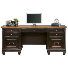 Hartford Wood Credenza, Black