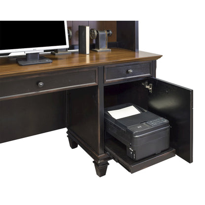 Hartford Wood Credenza, Black