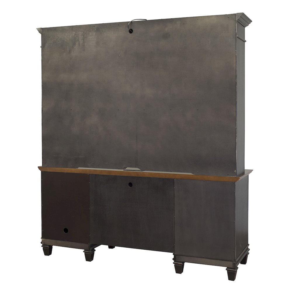Hartford Wood Credenza, Black
