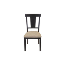 Hartford Two Wood Traditional Kitchen Table Chairs, Black