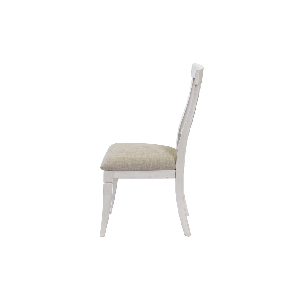 Hartford Two Wood Traditional Kitchen Table Chairs, White