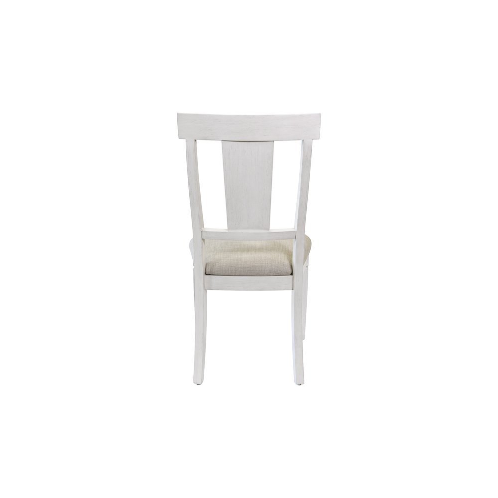 Hartford Two Wood Traditional Kitchen Table Chairs, White
