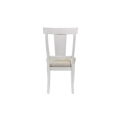 Hartford Two Wood Traditional Kitchen Table Chairs, White
