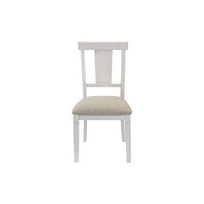 Hartford Two Wood Traditional Kitchen Table Chairs, White