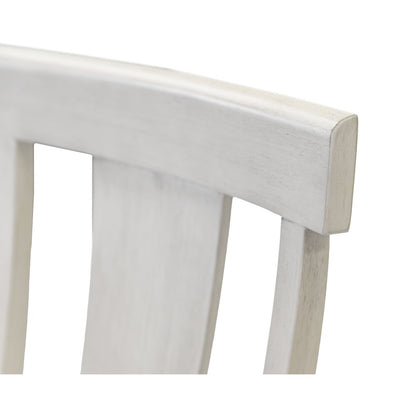 Hartford Two Wood Traditional Kitchen Table Chairs, White