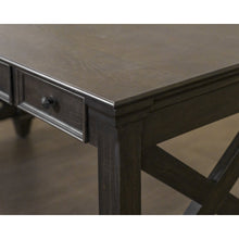 Kingston Traditional Wood Writing Desk, Dark Brown