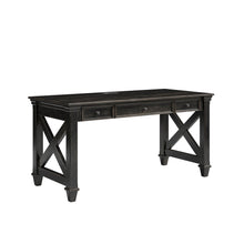 Kingston Traditional Wood Writing Desk, Dark Brown