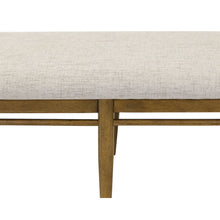 Lachlan Modern Wood Dining Table Bench, Fully Assembled, Brown