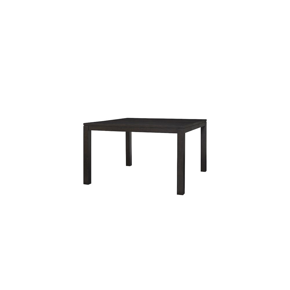 Montclair Modern Wood Counter Height Kitchen Dining Table, Black