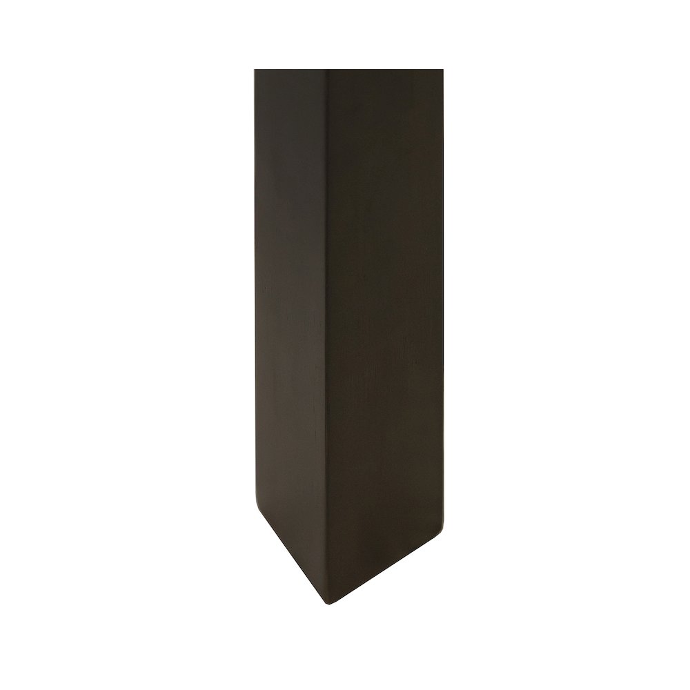 Montclair Modern Wood Counter Height Kitchen Dining Table, Black