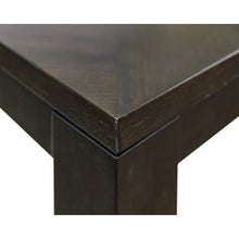 Montclair Modern Wood Counter Height Kitchen Dining Table, Black