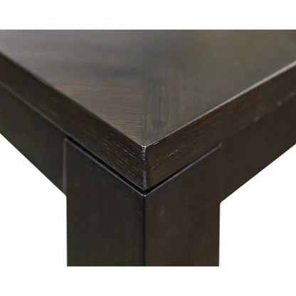 Montclair Modern Wood Counter Height Kitchen Dining Table, Black